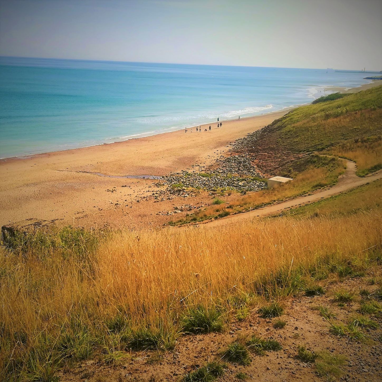 Sands End beach North Yorkshire coast